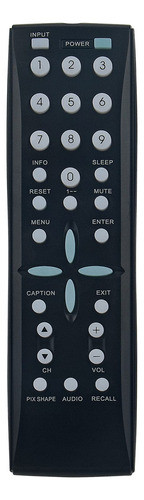 Beyution Gxbg - Control Remoto De Repuesto Para Sanyo Lcd Tv 0