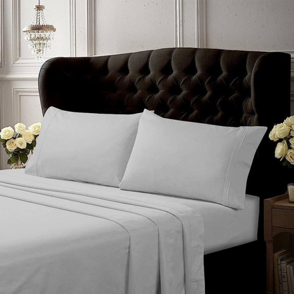 Tribeca Living, Crujiente Y Suave Cotton Percal Solid Sheets 0