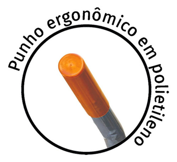 Carrinho De Mão Em Aço Carbono Pneu Maciço Chapa 26mm 60l 1