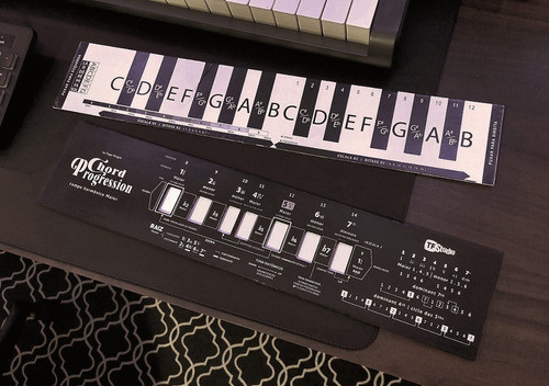 Régua De Progressão De Acordes Exclusiva | Teoria Musical 1