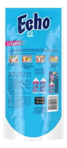 Limpiador Pisos Echo En El Balde 3 En 1 Repuesto 450ml 1
