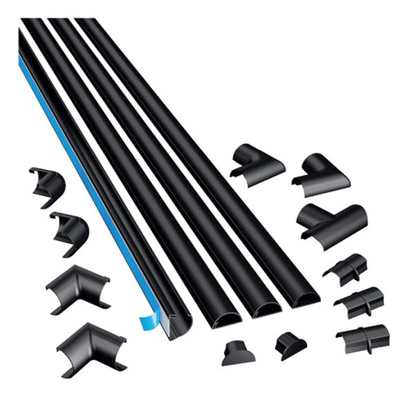 Kit De Ocultador De Cables D-line De 13,12 Pies, Cubierta De 0