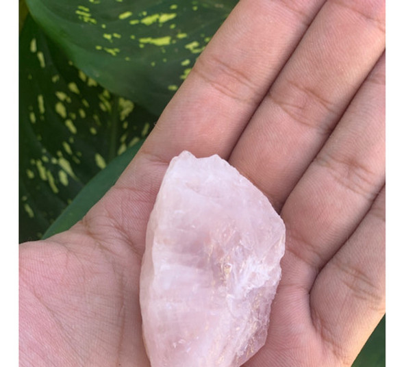 Conjunto Com Pingente Pulseira E Pedra Quartzo Rosa Natural 1