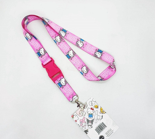 Lanyard Llavero Cinta Hello Kitty Licencia Oficial 1
