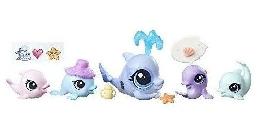 Familia De Delfines Littlest Pet Shop 0