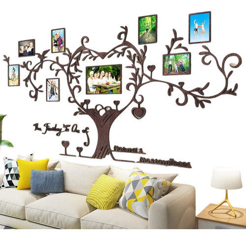 Árbol Familia Love Amor Decoración Hogar 3d Calcos. Living. 0