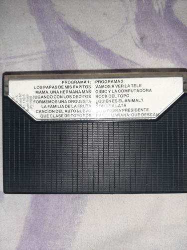 Casette De Fiesta Con El Topo Gigio 1