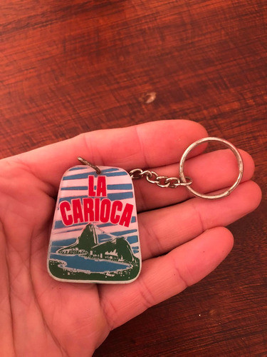 Antiguo Llavero Publicidad Yerba La Carioca 0
