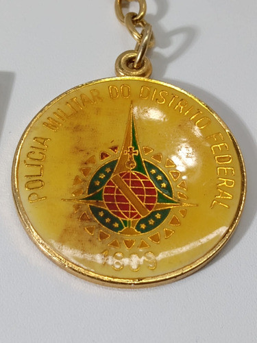Chaveiro Militar Antigo 5 Peças 1