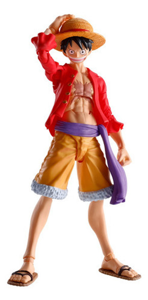 Boneco De Ação Shf One Piece Monkey D Luffy Bjd Model Toys 0