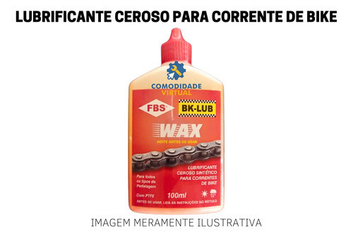 Lubrificante À Base De Cera- Para Corrente Da Bike-100ml 1