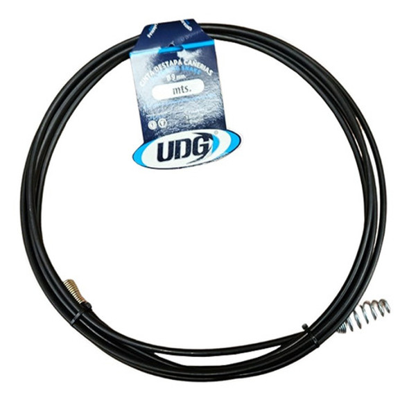 Cinta Negra Destapa Cañería 15 Metros Polipropileno Negro 0