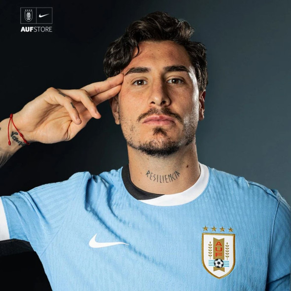 Nike Men's Uruguay Home Soccer Jersey – Official Team Kit