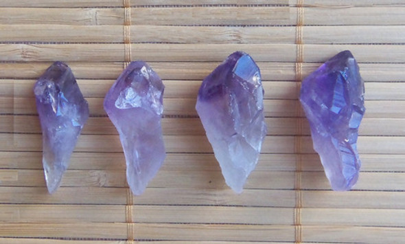 Amatista Violeta Natural Puntas En Bruto - Largo 4,0 Cms 1 Amatista Violeta Natural Puntas En Bruto - Largo 4,0 Cms 1