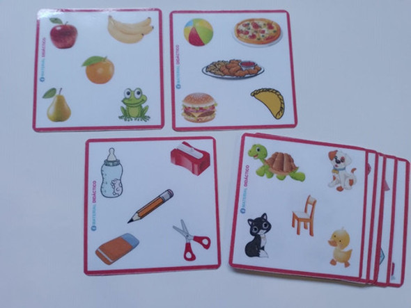 Tarjetas Categorías Semánticas (temática De Intrusos) En Pdf 0