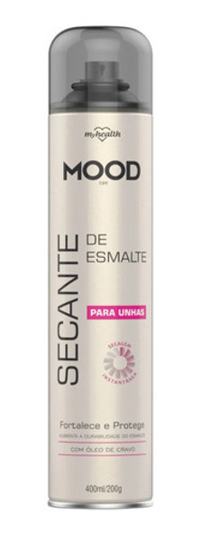 Kit 2 Spray Secador Secante De Esmalte Unha Ae Mood 400ml Mh 1
