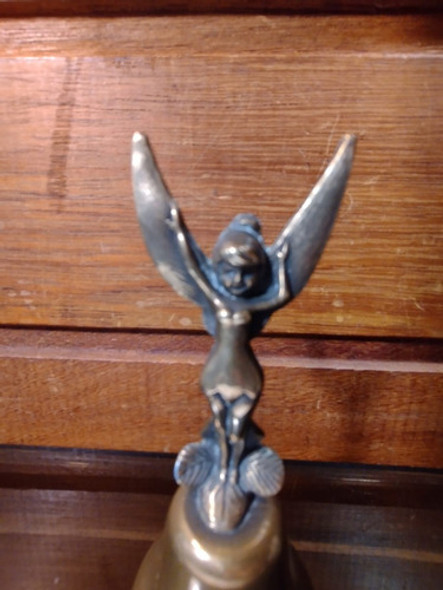 Antiga Sineta Em Metal Figura Da Sininho   - R 11091 1 Antiga Sineta Em Metal Figura Da Sininho   - R 11091 1