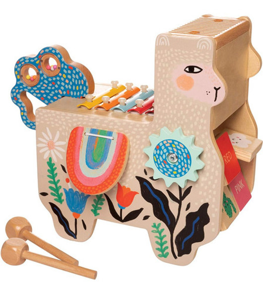 Juguete Musical De Llama Madera Para Niños Pequeños 0 Juguete Musical De Llama Madera Para Niños Pequeños 0