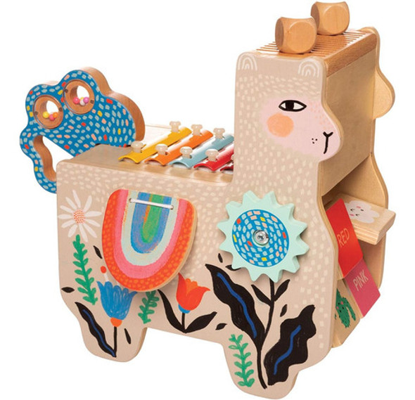 Juguete Musical De Llama Madera Para Niños Pequeños 1 Juguete Musical De Llama Madera Para Niños Pequeños 1