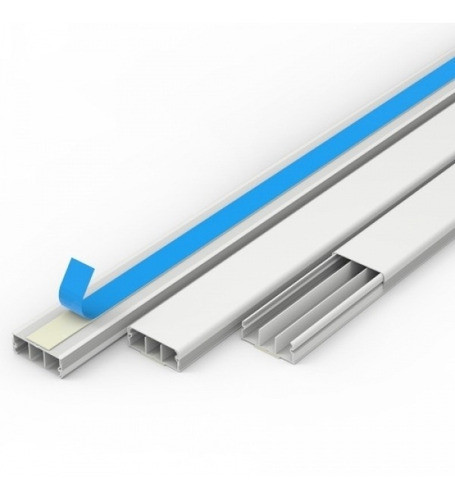 Canaleta Sistema X Fita Adesiva 40x15 2metro Branca Enerbras 0