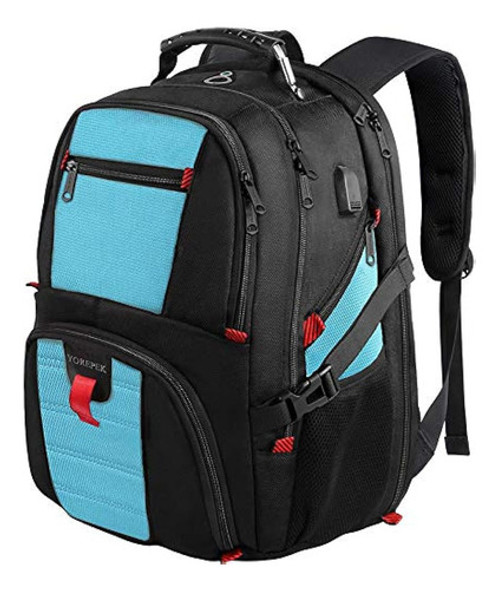 Mochila Para Portátil De Viaje Tsa  Amigable Bolso De Comput 0