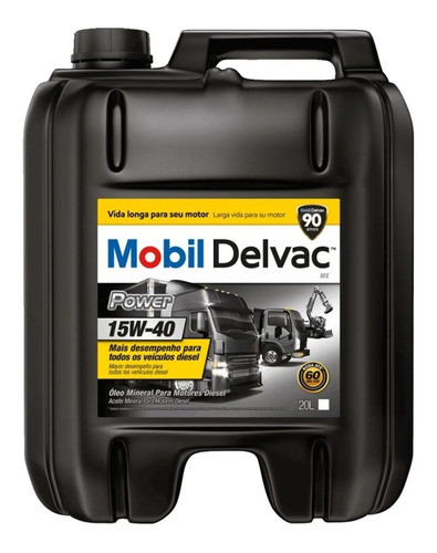 Lubricante Mobil Delvac Power 15w40 4lts Diesel Tyt 0