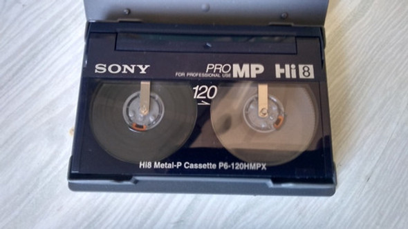 Cassete Sony Hi 8 Pro Con Caja Impecable Para Camaras Sony 1 Cassete Sony Hi 8 Pro Con Caja Impecable Para Camaras Sony 1