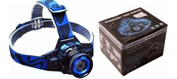Linterna Minero Led Recargable 12v 220v Zoom Alta Duracion 0