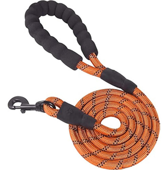 Correa Para Perro Hecha De Nailon Con Cómodo Mango 0