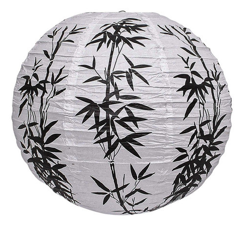 Kit 10 Luminárias Bambu Japones Chinesa Oriental 40cm Hachi8 0
