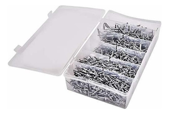 Surtido Remache De Aluminio 500 Pieza Kit Remache De Al... 1 Surtido Remache De Aluminio 500 Pieza Kit Remache De Al... 1