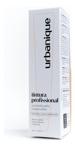 Tintura Profissional Urbanique 20 Ml Cobre Intenso 0