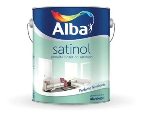 Satinol Esmalt. Sintetico Blanco X 1  Lt 0