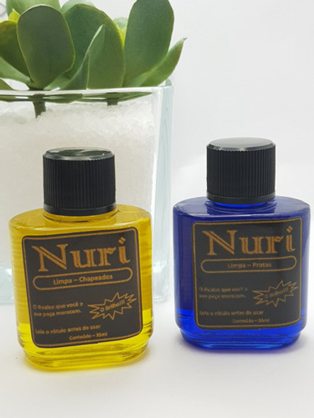 Kit Limpa Pratas Nuri Ou  Limpa Folheados Nuri Original 1 Kit Limpa Pratas Nuri Ou  Limpa Folheados Nuri Original 1