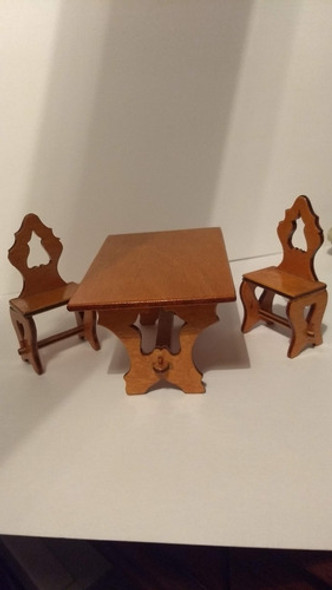 Muebles Miniatura Para Muñecos De La Altura De Playmobil 0