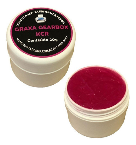 Graxa Gearbox Rosa P/ Engrenagens Kyocera Nylon Plastico 20g 0