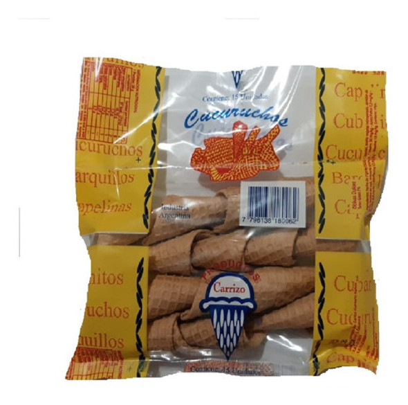 Pack X 3 Mini Cucuruchos Carrizo X 15 Unidades 1