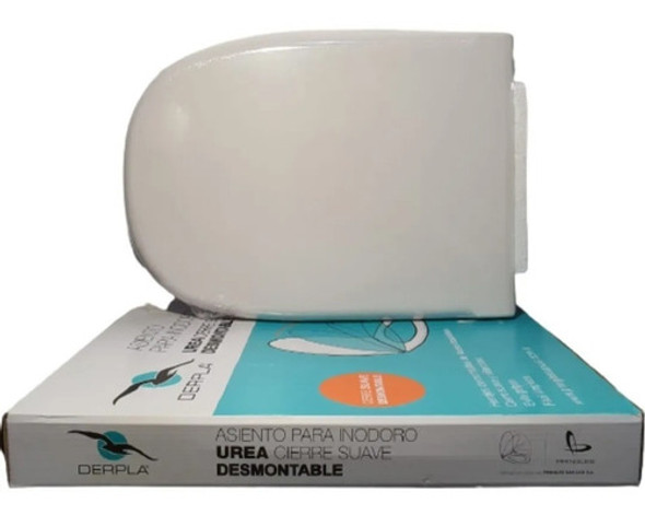Tapa De Inodoro Urea Cierre Suave Dama - Derpla 1