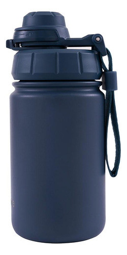 Garrafa Térmica 350ml Easy Open Azul Escuro Bup One 1