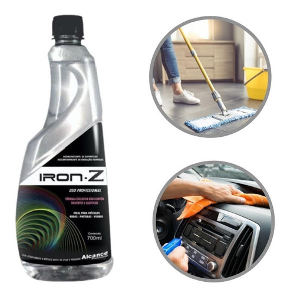 Descontaminante Automotivo De Ferrosos Iron-z 700ml Alcance 0