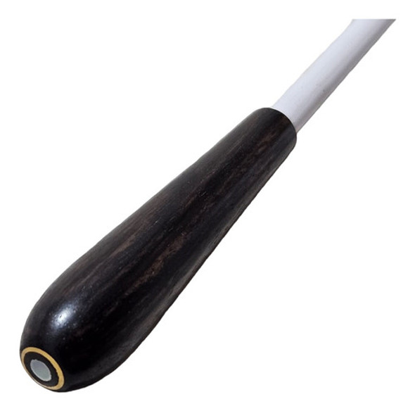 Batuta Takt 13 Ébano Olho Paris - Haste Branca  Cód 08396 0