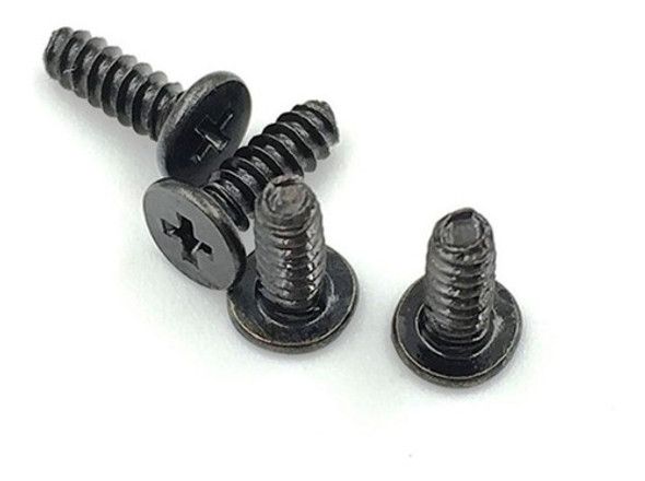Set 4 Tornillos Para Joystick Ps4 - Negros - Originales 1