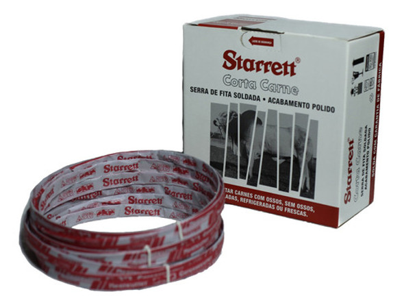 Lamina Serra Fita P/ Carne E Osso 2,75m Starrett 10 Unidades 0