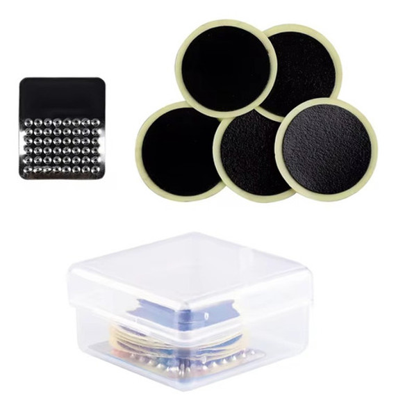 Mini Kit Repara Pinchazos Cubiertas De Bicicleta C/5 Parches 0 Mini Kit Repara Pinchazos Cubiertas De Bicicleta C/5 Parches 0