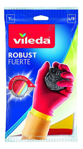 Guante De Goma Reforzado Mediano Vileda 0