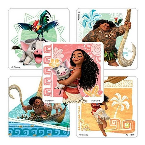 Pegatinas De Moana - Premios Y Obsequios Por Paquete 0