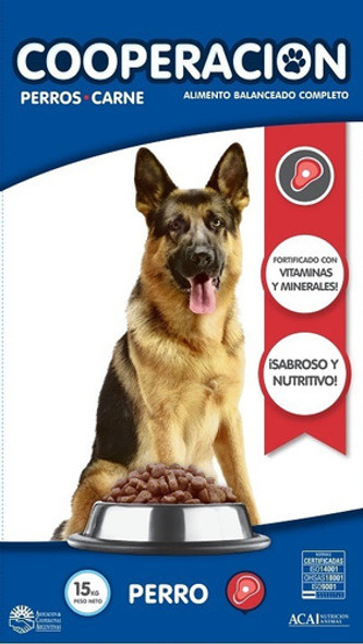 Alimento Cooperación Perro Adulto 15 Kilos 0