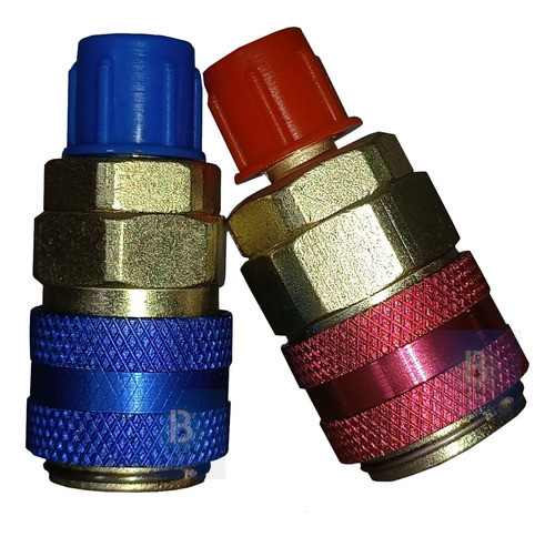 Engate Rápido Automotivo Baixa E Alta Para Manifold R134a 0