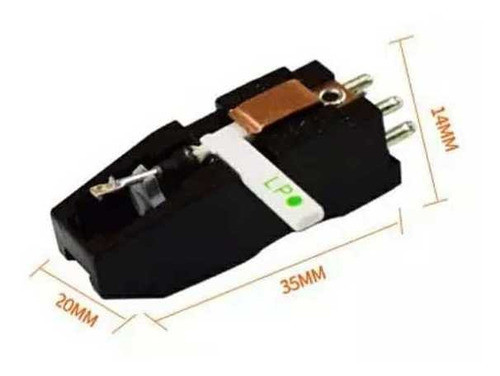 Capsula Cerámica Con Púa Incluida Doble Cara, Para Tocadisco 1