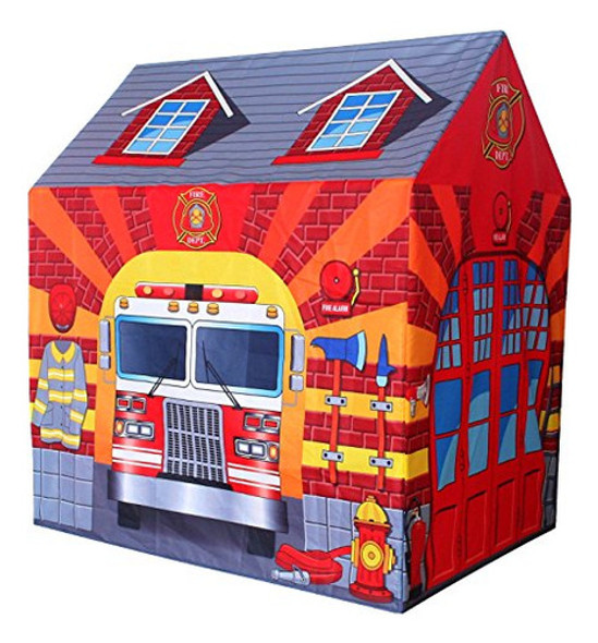 Estación De Bomberos Poco Divo Play Tent Kids Pretend Playho 0